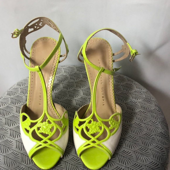 Charlotte Olympia t-strap heels - Picture 1 of 9